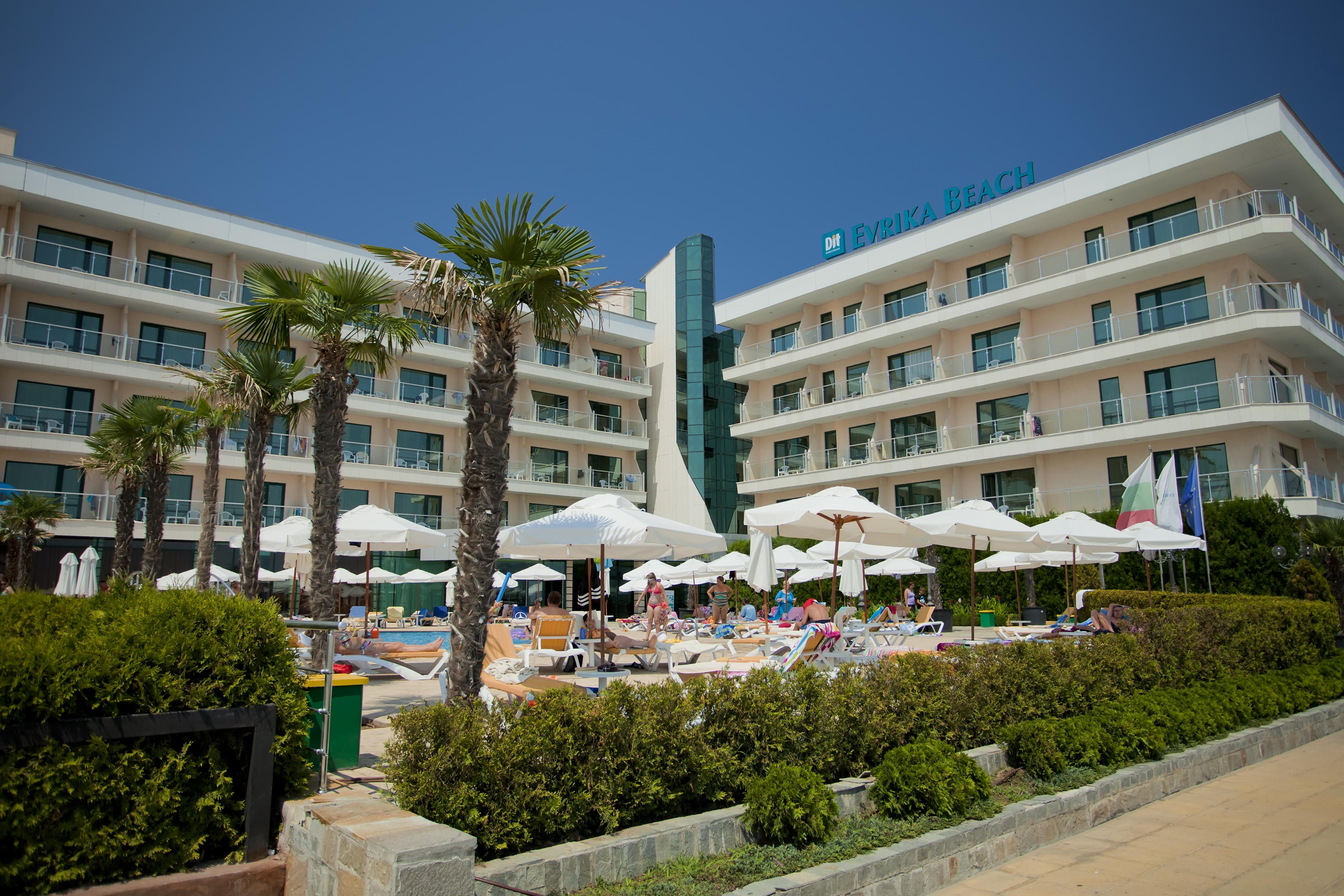 Dit Evrika Beach Club Hotel Sunny Beach Exterior foto